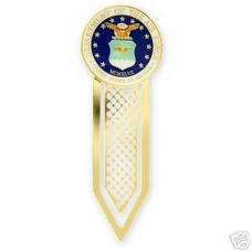 Air Force Metal Bookmark