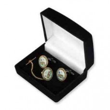 Army Cufflinks and Tie-Tack Set
