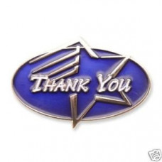Thank You Achievement Pin