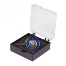 Navy Tie-Tack With Plastic Case