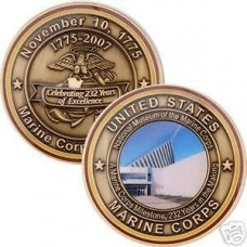2007 Marine Corps Birthday Challenge Coin