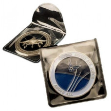 Soft Plastic Flip Coin Case - Fits 2" Coin