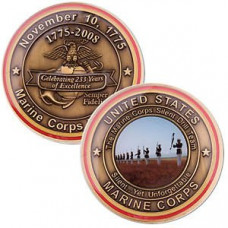 2008 Marine Corps Birthday Challenge Coin