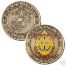 Camp Lejeune Base Coin