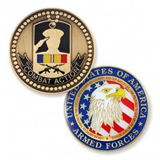 Combat Action Coin - All Military Services