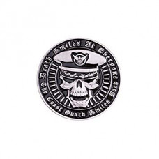 Death Smiles Coast Guard Coin