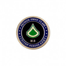 Army Private First Class E3 Challenge Coin