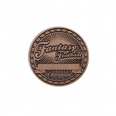 Fantasy Football Challenge Coin - Gold