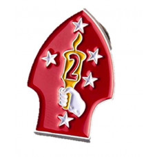 2nd Marine Division Lapel Pin
