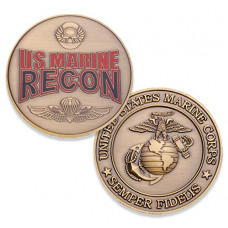 Marine Recon Coin