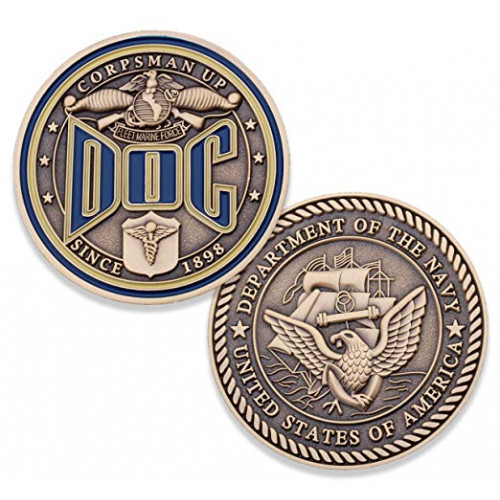 Navy Corpsman DOC Coin Navy Corpsman DOC Coin