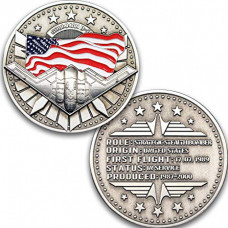 Northrop Grumman B-2 Spirit Aircraft Challenge Coin