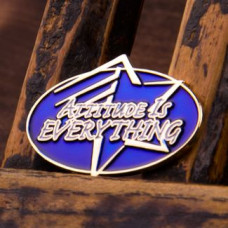 Attitude is Everything Achievement Pin