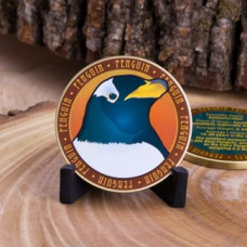 Penguin Wildlife Challenge Coin