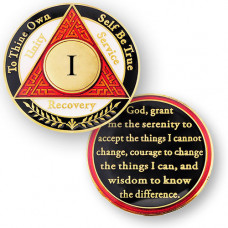 AA Coin - 1 Year - Red White Black