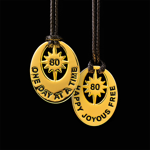 AA One Day at a Time 80 Event Oblong Pendant AA One Day at a Time 80 Event Oblong Pendant