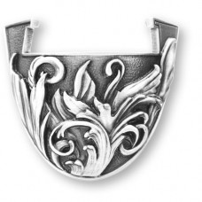 Coin Stand - Flourish - Antique Silver - Large