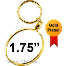 Coin Bezel Ring - 45mm - gold