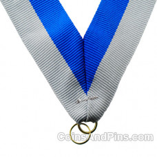 Neck Ribbon - Blue Grey
