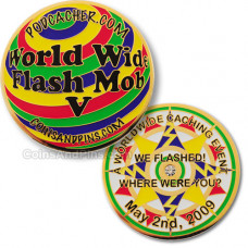 World Wide Flash Mob V geocoin