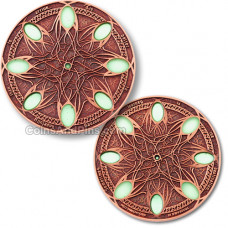 Journey Geocoin - Antique Copper