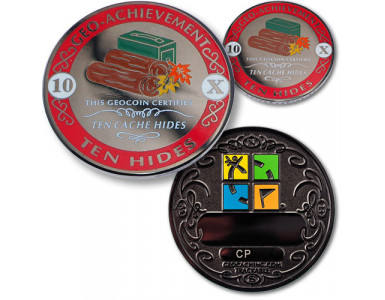 10 Hides Geo-Achievement set