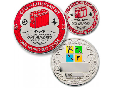 100 Finds Geo-Achievement set