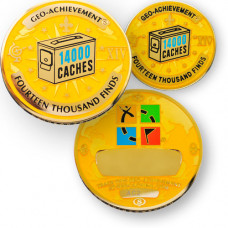 14,000 Finds Geo-Achievement set