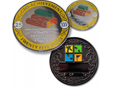 25 Hides Geo-Achievement set