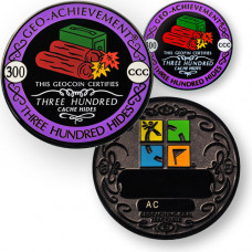 300 Hides Geo-Achievement set