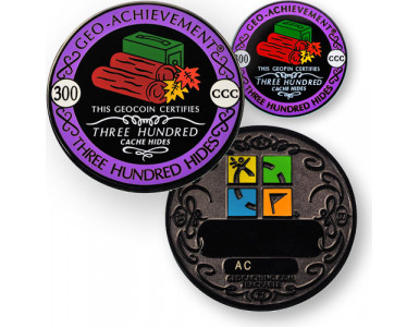300 Hides Geo-Achievement set