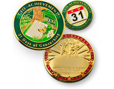 31 Days of Caching Geo-Achievement Set