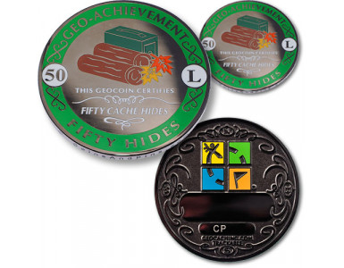 50 Hides Geo-Achievement set