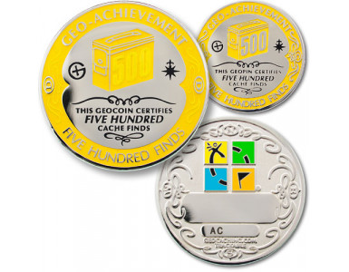 500 Finds Geo-Achievement set