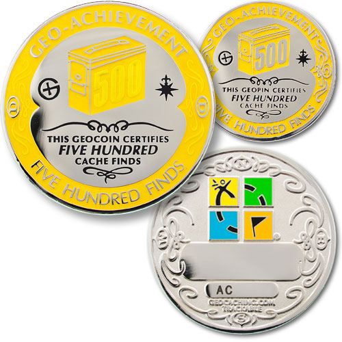 500 Finds Geo-Achievement set 500 Finds Geo-Achievement set