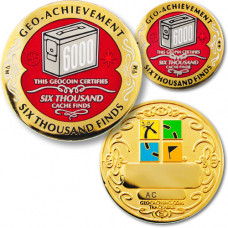 6,000 Finds Geo-Achievement set 6,000 Finds Geo-Achievement set