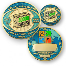 30,000 Finds Geo-Achievement Set