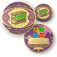 35,000 Finds Geo-Achievement Set