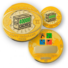 40,000 Finds Geo-Achievement Set