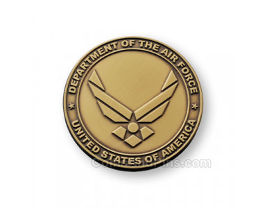 Air Force emblem medallion 1.5 inch