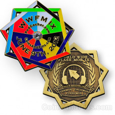 WWFM Flash Mob IX Event Geocoin