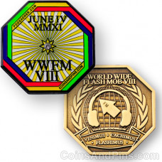 WWFM Flash Mob VIII Event Geocoin