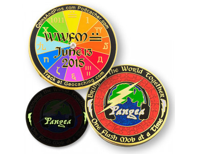 WWFM Flash Mob XII Event Geocoin