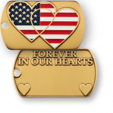 Forever in Our Hearts Dog Tag