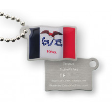 Travel Flag Iowa