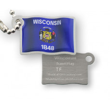 Travel Flag Wisconsin