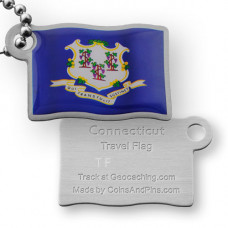 Travel Flag Connecticut