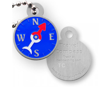 Travel Compass Tag