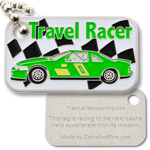 Travel racer - Late Model green Travel racer - Late Model green