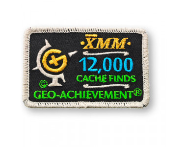 Patch 12,000 Finds Geo-Achievement Patch 12,000 Finds Geo-Achievement